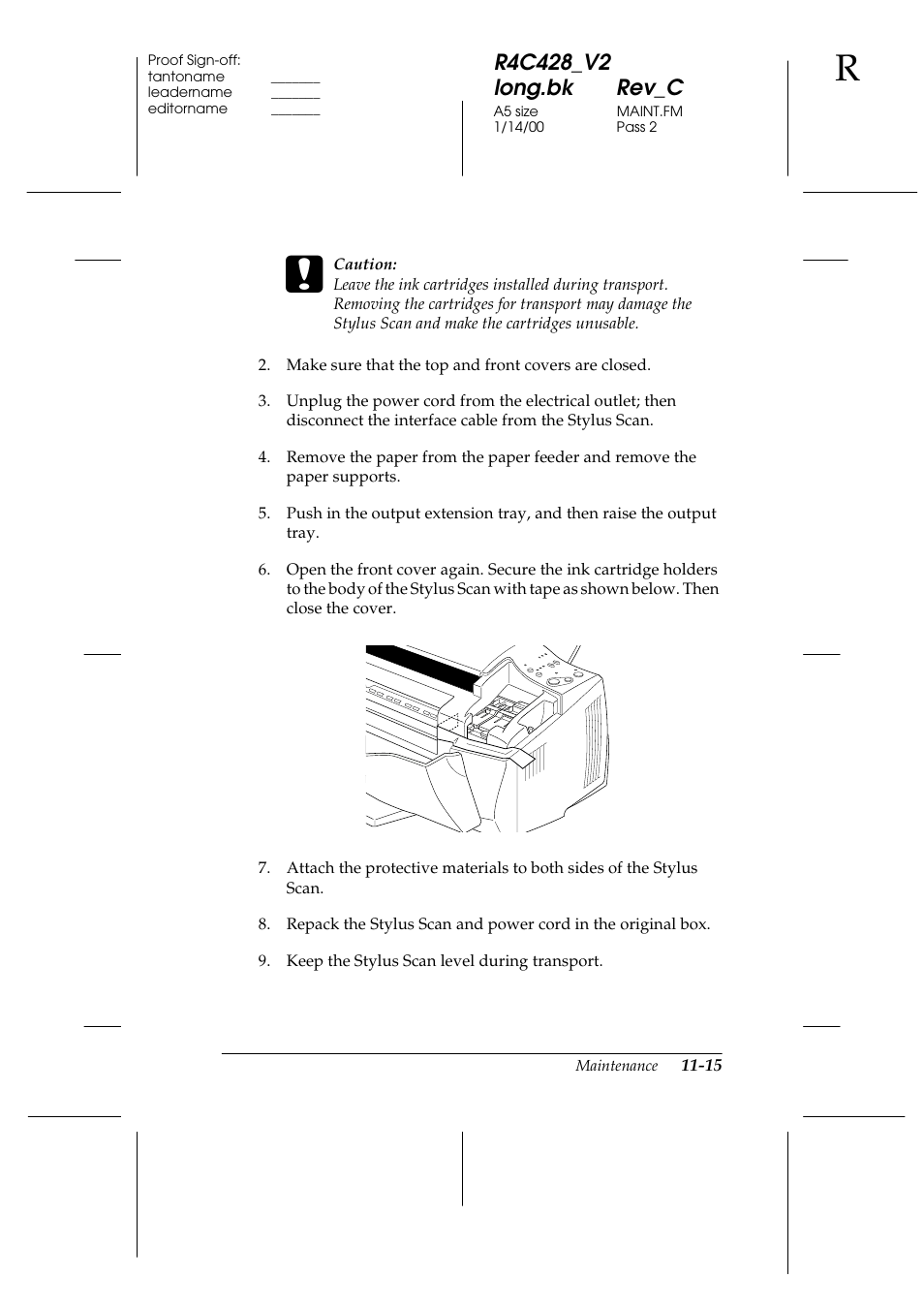 Epson 2000 User Manual | Page 161 / 231