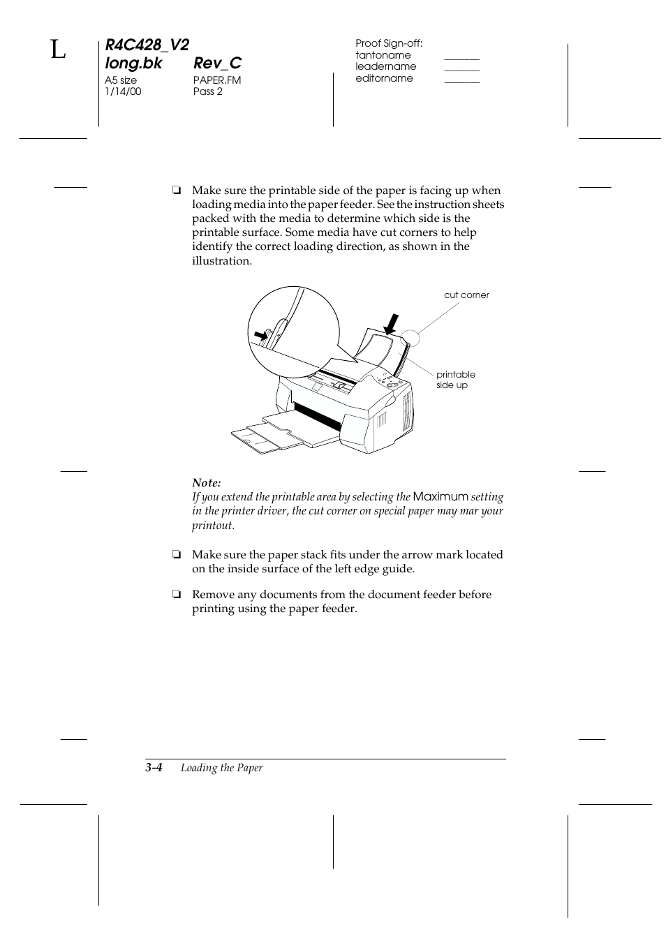 Epson 2000 User Manual | Page 28 / 231