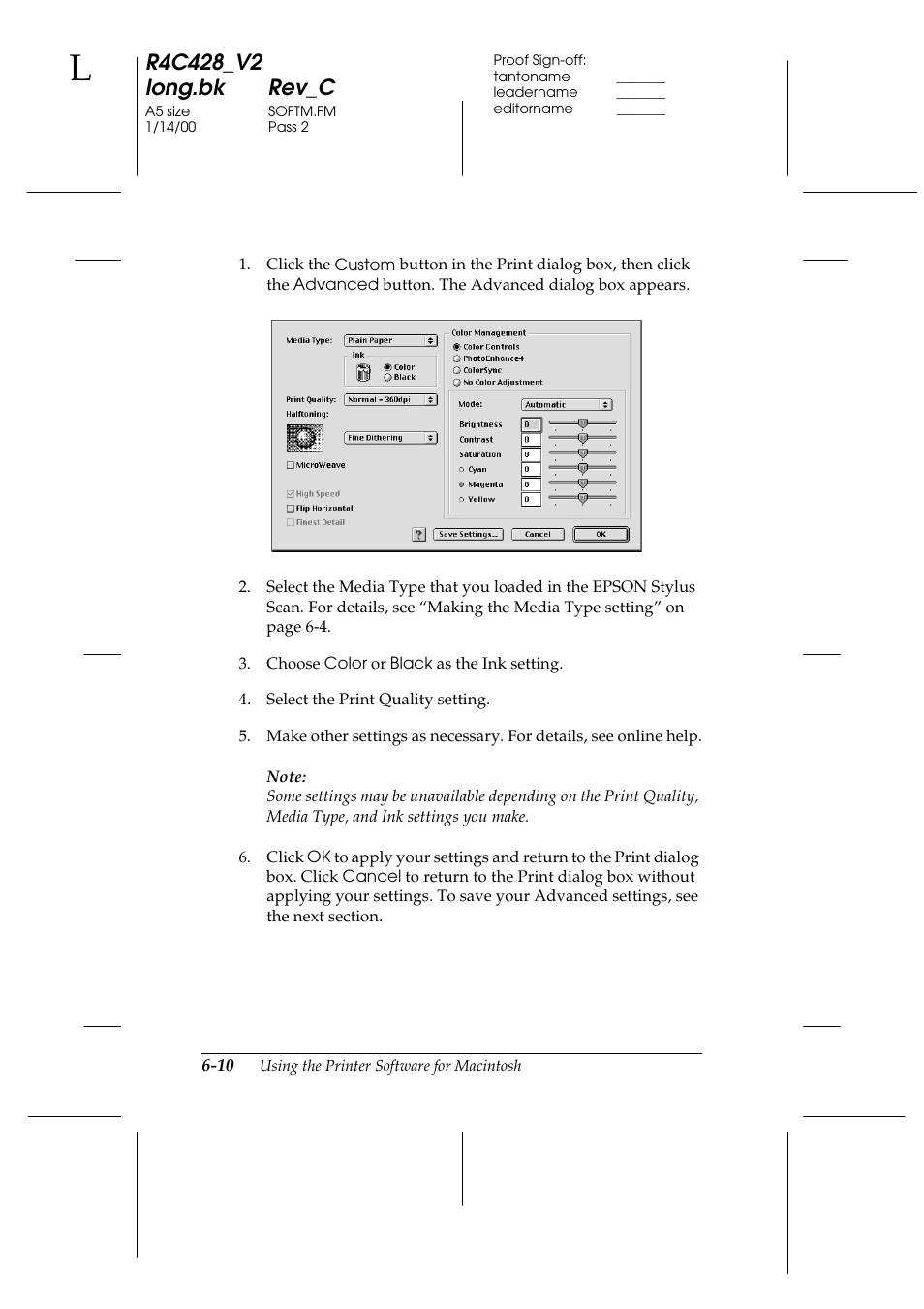 Epson 2000 User Manual | Page 82 / 231