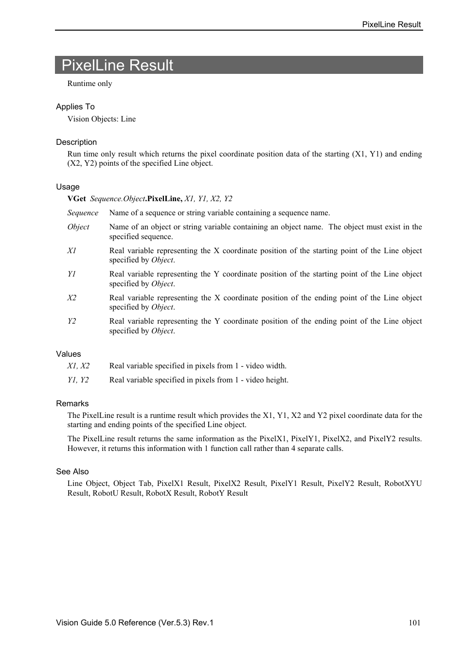 Pixelline result | Epson 5 User Manual | Page 115 / 216