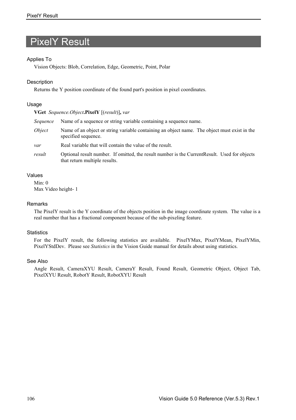 Pixely result | Epson 5 User Manual | Page 120 / 216