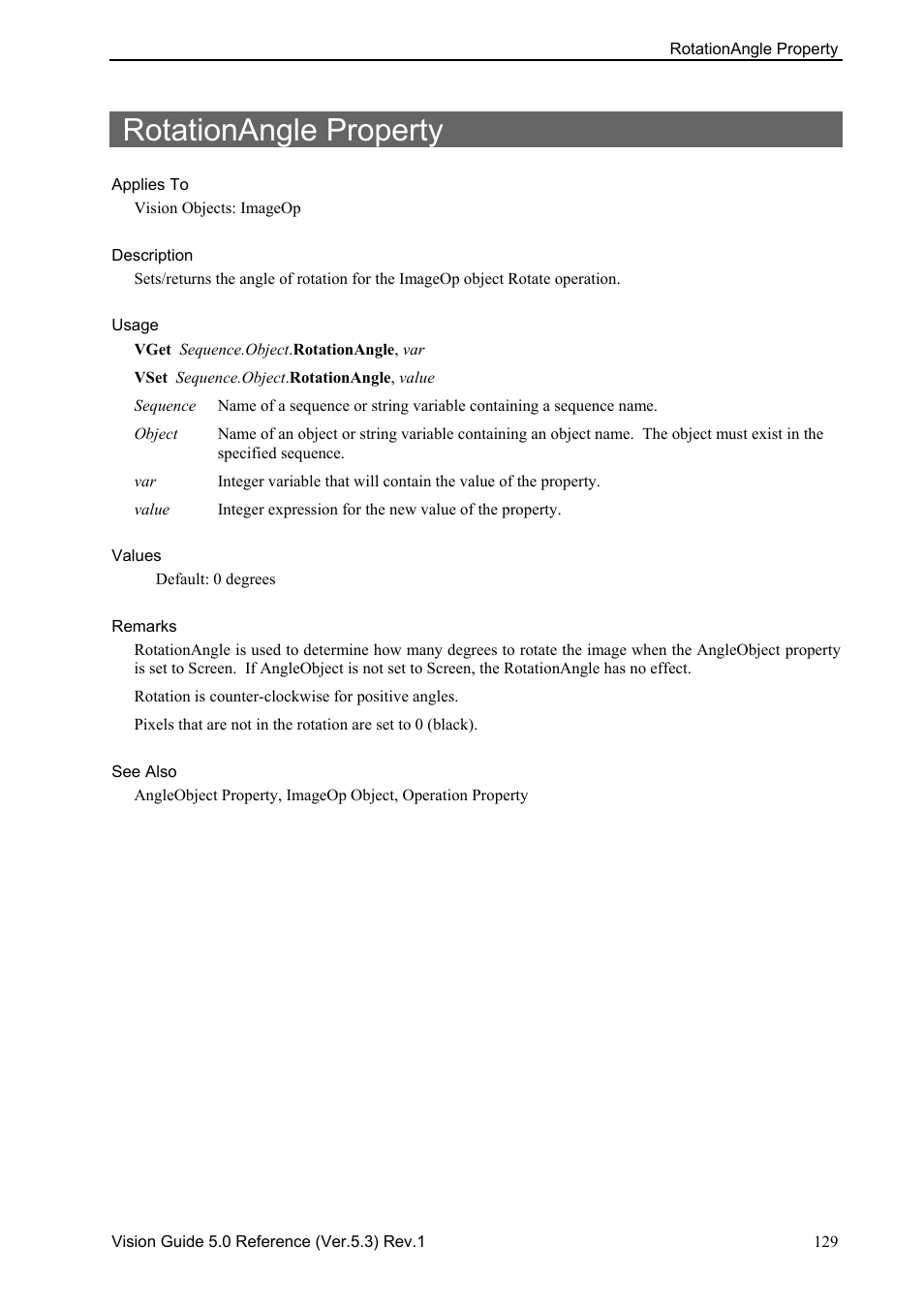 Rotationangle property | Epson 5 User Manual | Page 143 / 216