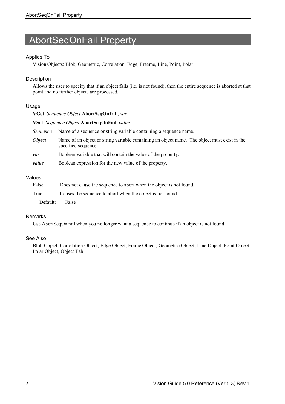 Abortseqonfail property | Epson 5 User Manual | Page 16 / 216