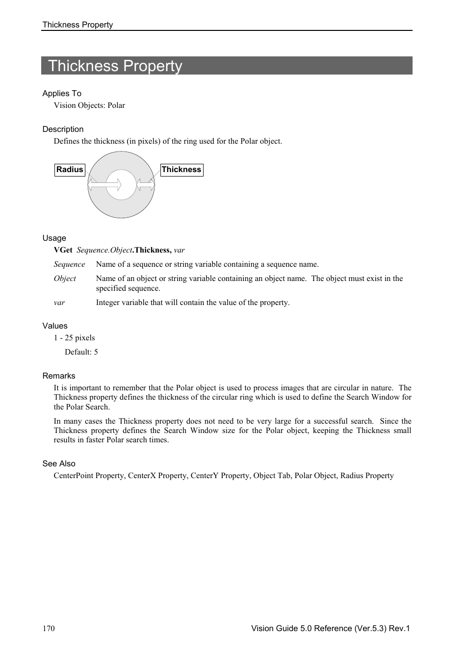 Thickness property | Epson 5 User Manual | Page 184 / 216