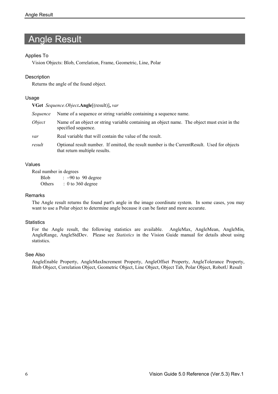 Angle result | Epson 5 User Manual | Page 20 / 216