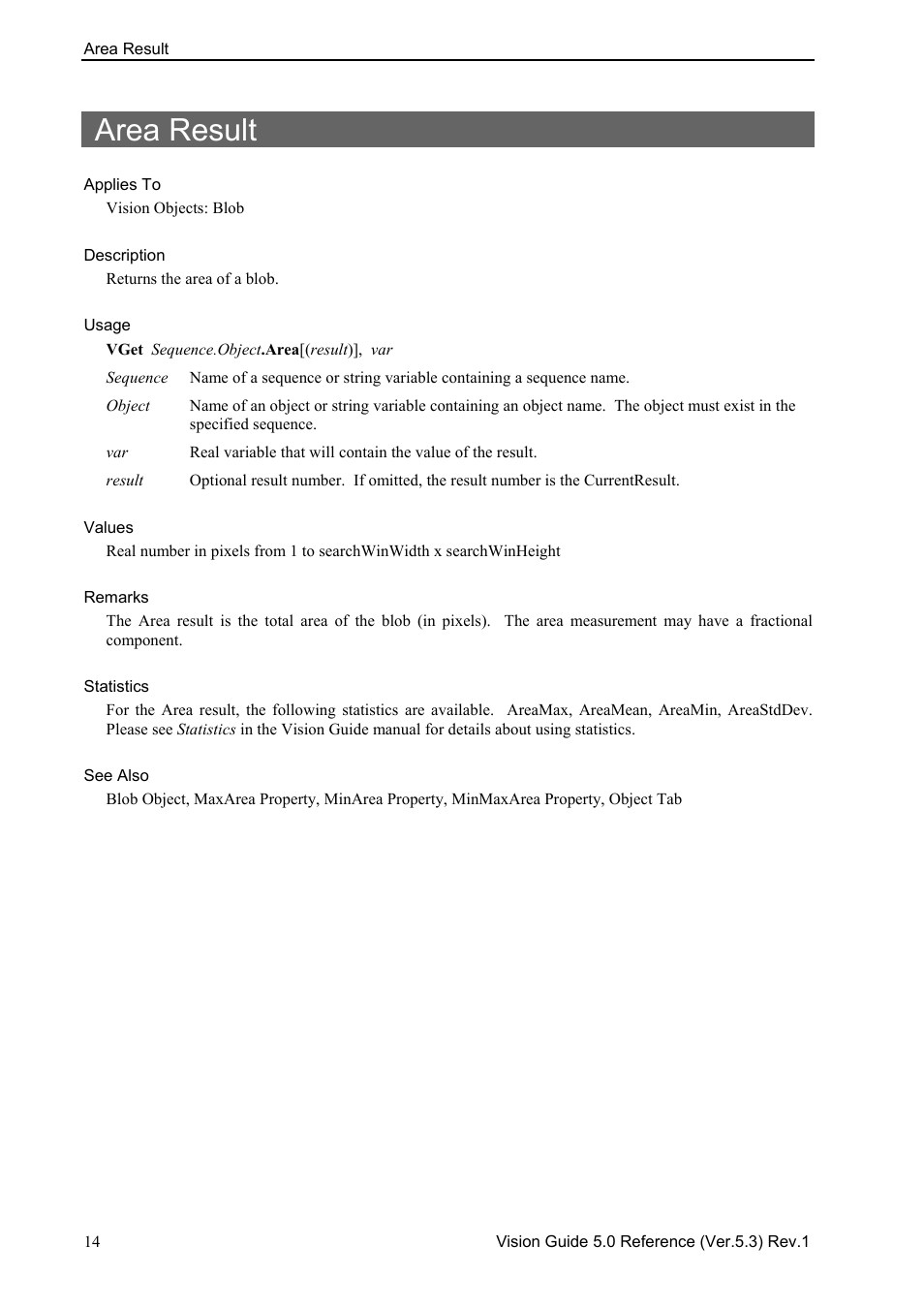 Area result | Epson 5 User Manual | Page 28 / 216