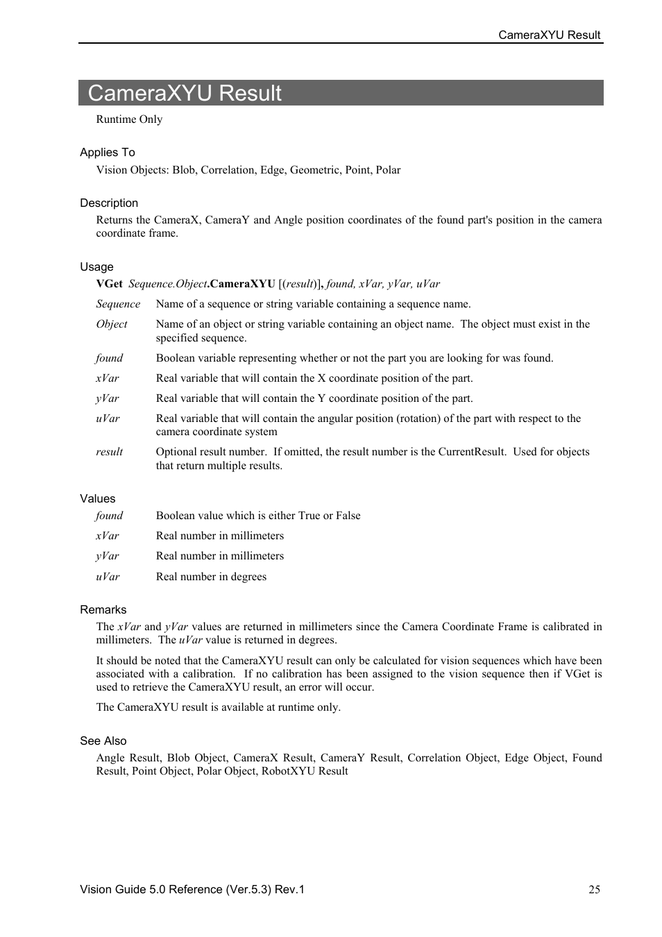 Cameraxyu result | Epson 5 User Manual | Page 39 / 216