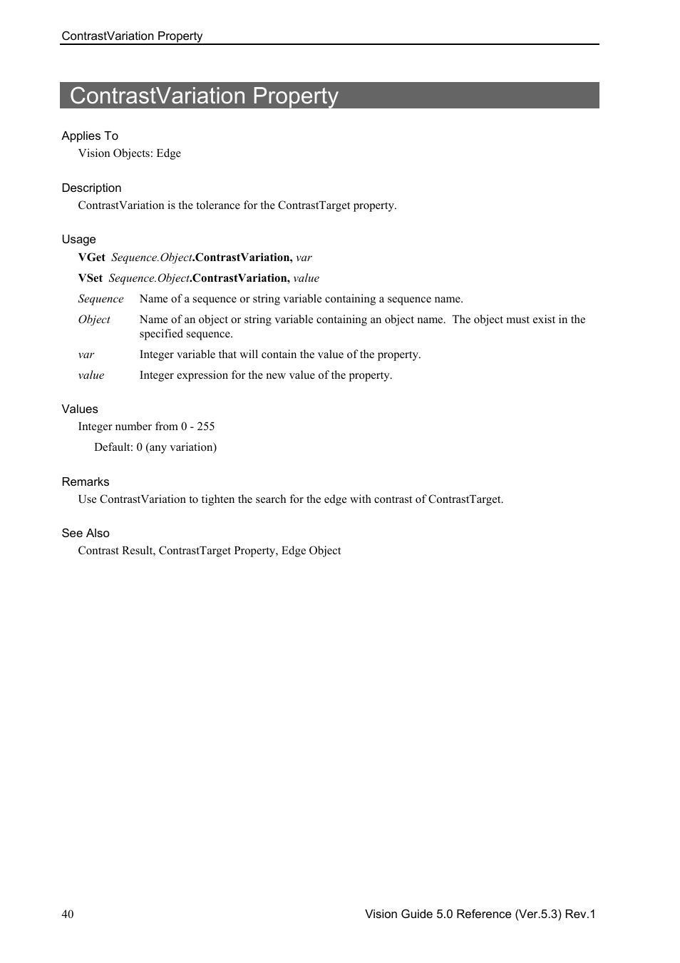 Contrastvariation property | Epson 5 User Manual | Page 54 / 216