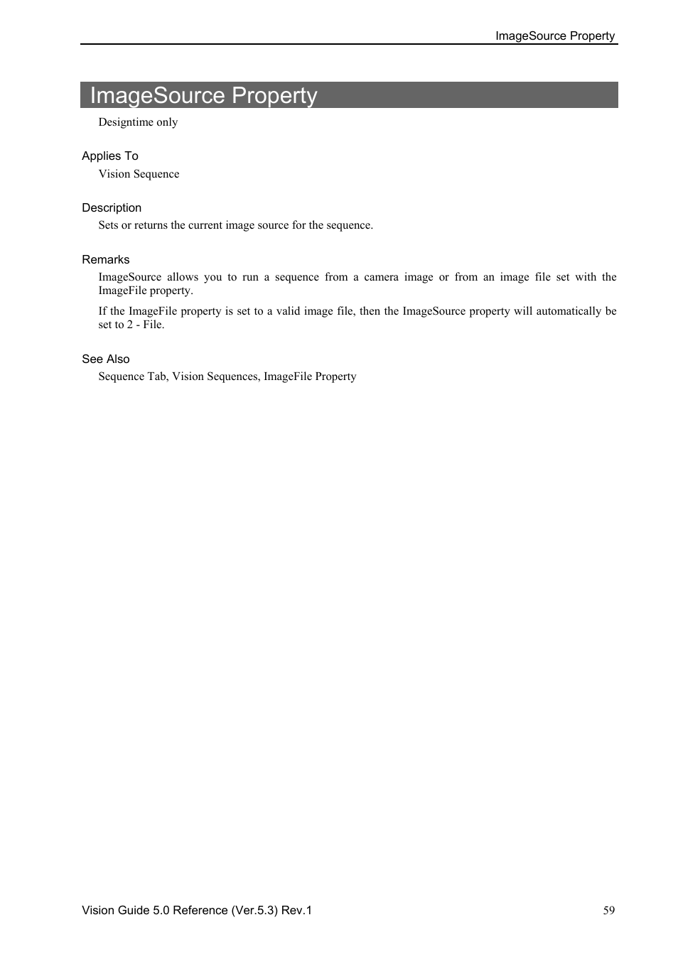 Imagesource property | Epson 5 User Manual | Page 73 / 216