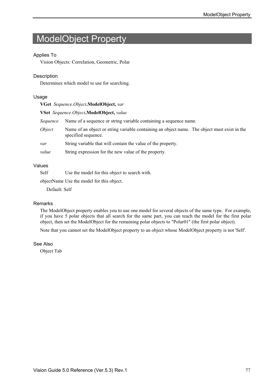 Modelobject property | Epson 5 User Manual | Page 91 / 216