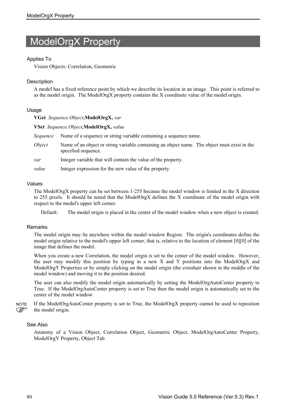 Modelorgx property | Epson 5 User Manual | Page 94 / 216