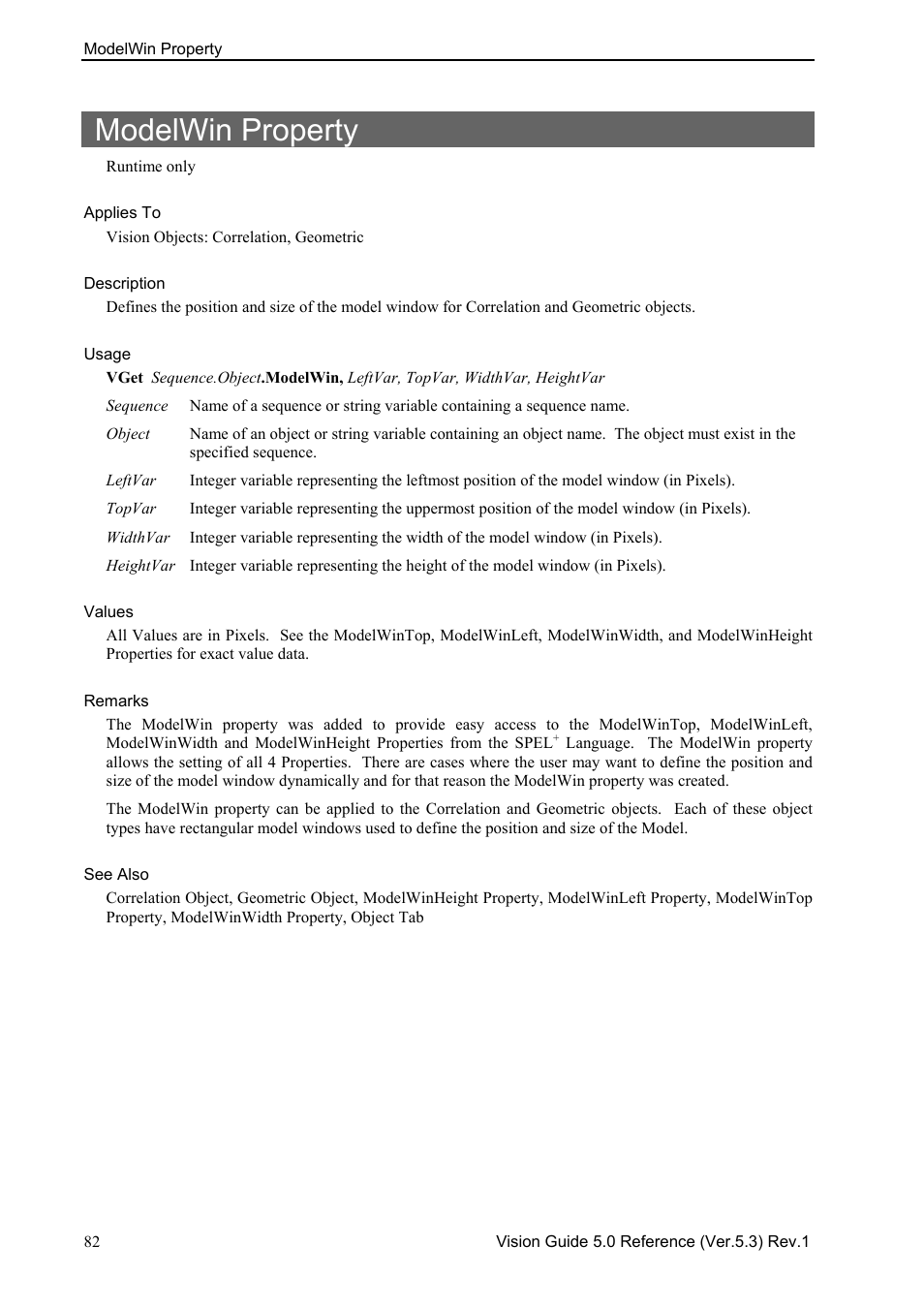 Modelwin property | Epson 5 User Manual | Page 96 / 216