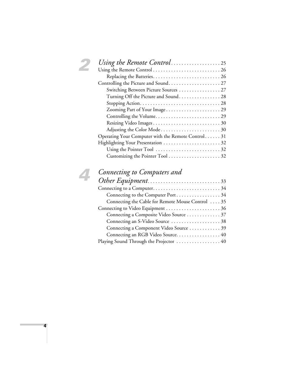 Epson 1710c User Manual | Page 4 / 100