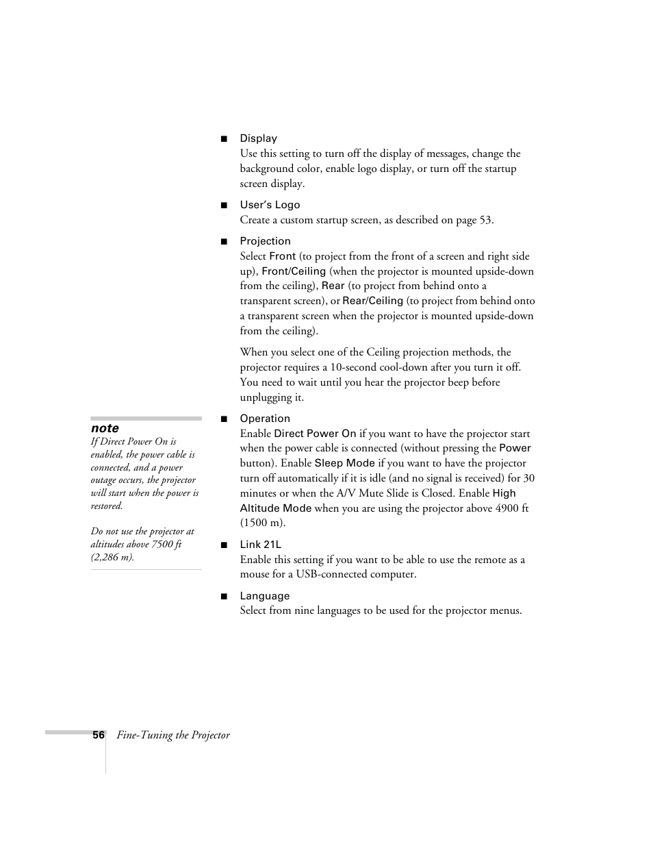 Epson 1710c User Manual | Page 56 / 100