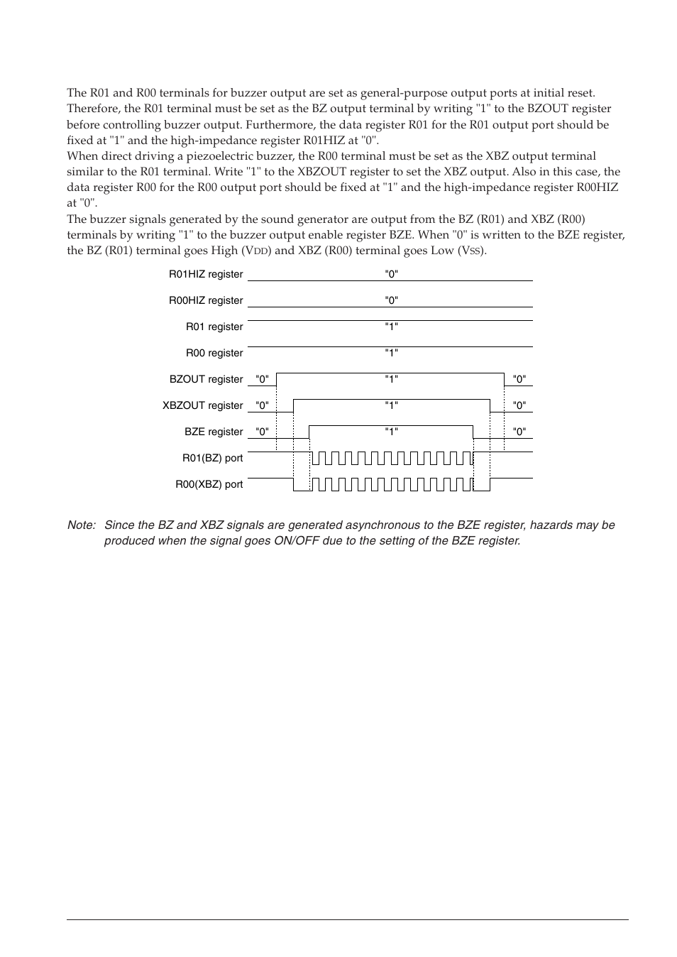 3 control of buzzer output | Epson S1C63558 User Manual | Page 111 / 185