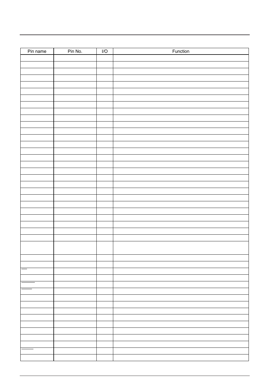 4 pin description | Epson S1C63558 User Manual | Page 14 / 185