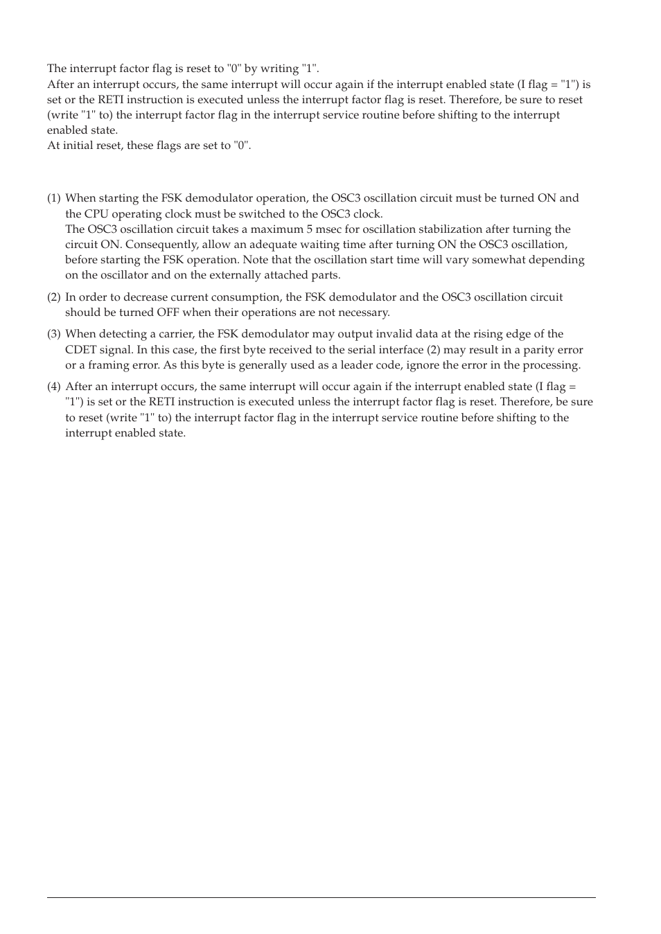 6 programming notes | Epson S1C63558 User Manual | Page 154 / 185