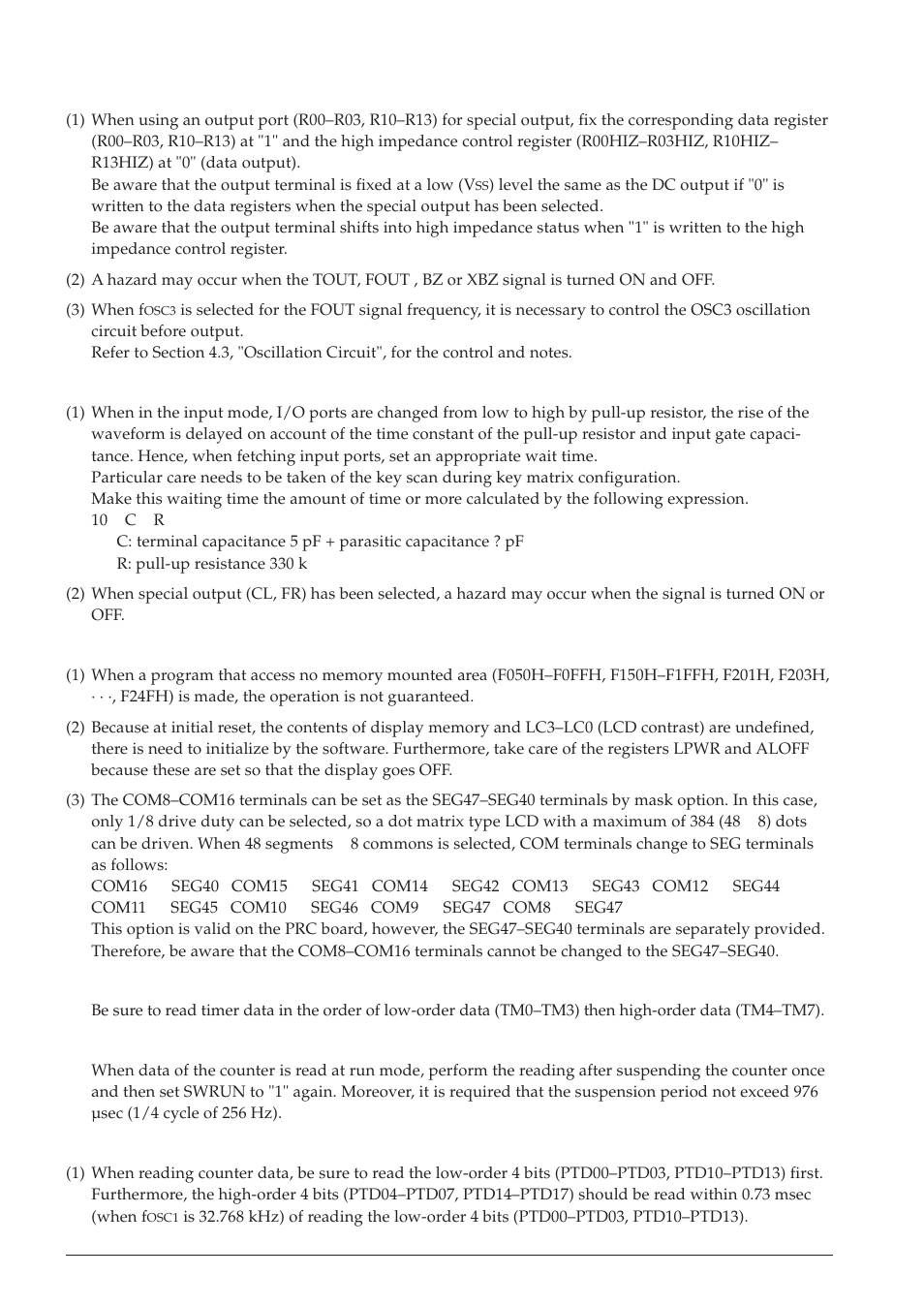 Epson S1C63558 User Manual | Page 164 / 185