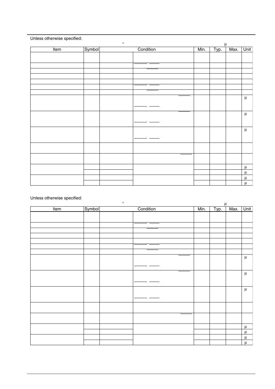 3 dc characteristics | Epson S1C63558 User Manual | Page 171 / 185