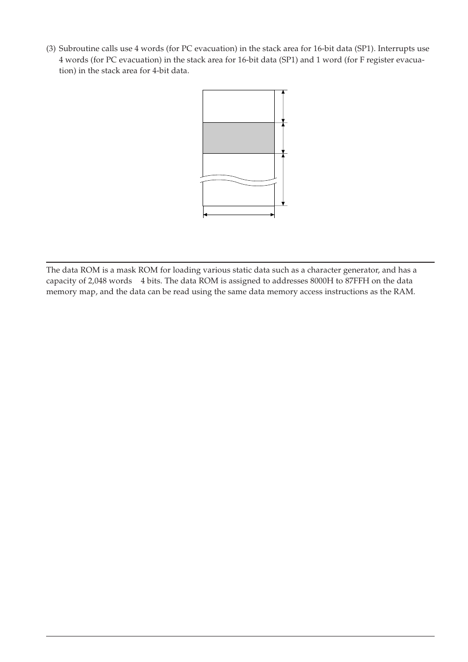 4 data rom | Epson S1C63558 User Manual | Page 23 / 185
