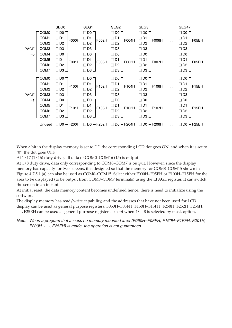 Epson S1C63558 User Manual | Page 62 / 185