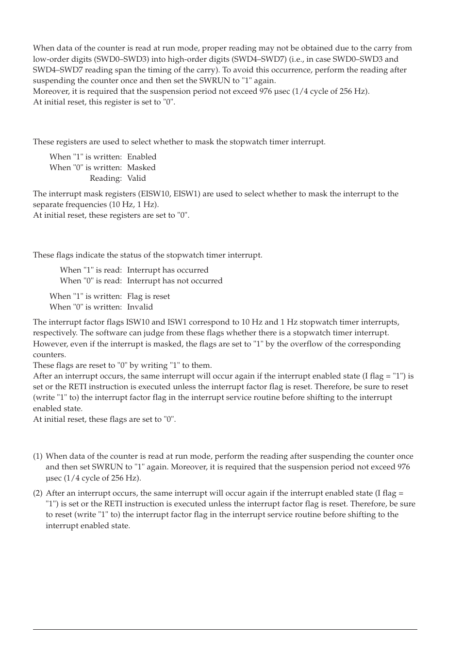 5 programming notes | Epson S1C63558 User Manual | Page 74 / 185