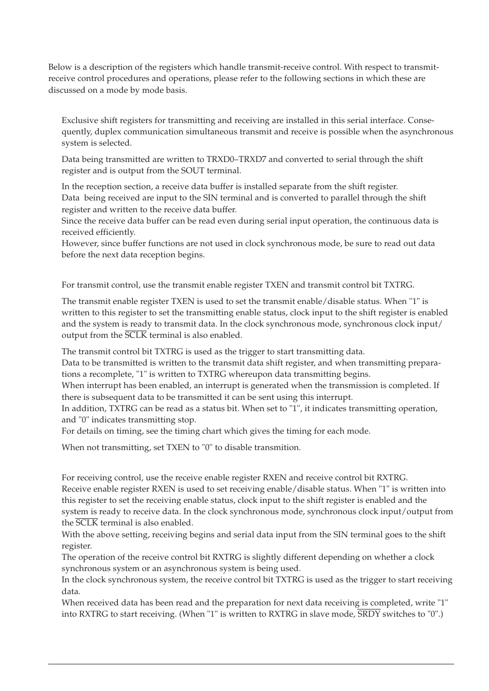 5 transmit-receive control | Epson S1C63558 User Manual | Page 91 / 185
