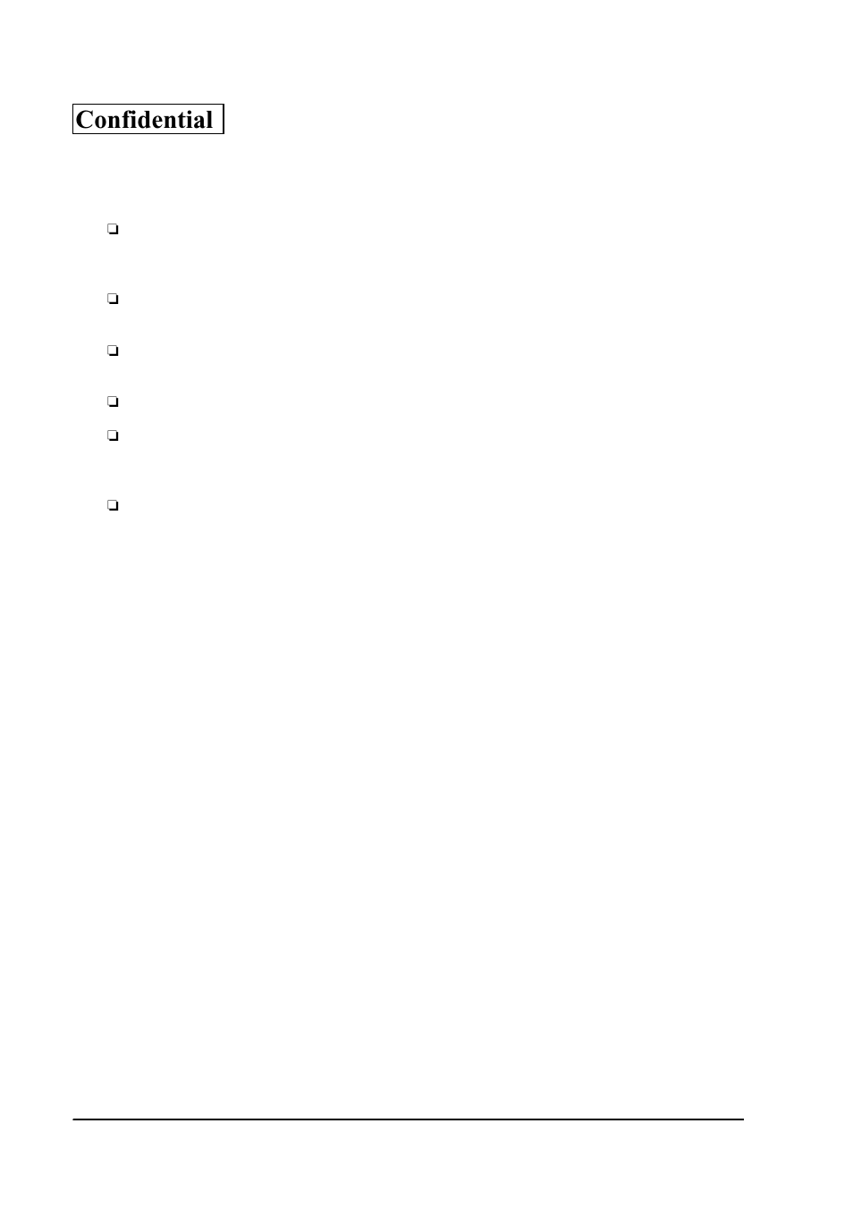 Peripheral devices, Confidential | Epson SR-600 User Manual | Page 14 / 192