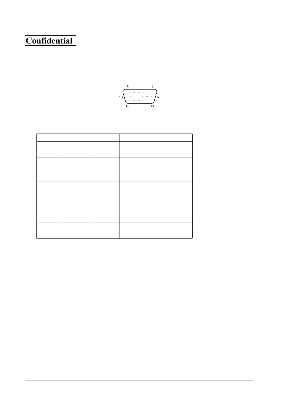 Crt port, Confidential | Epson SR-600 User Manual | Page 162 / 192