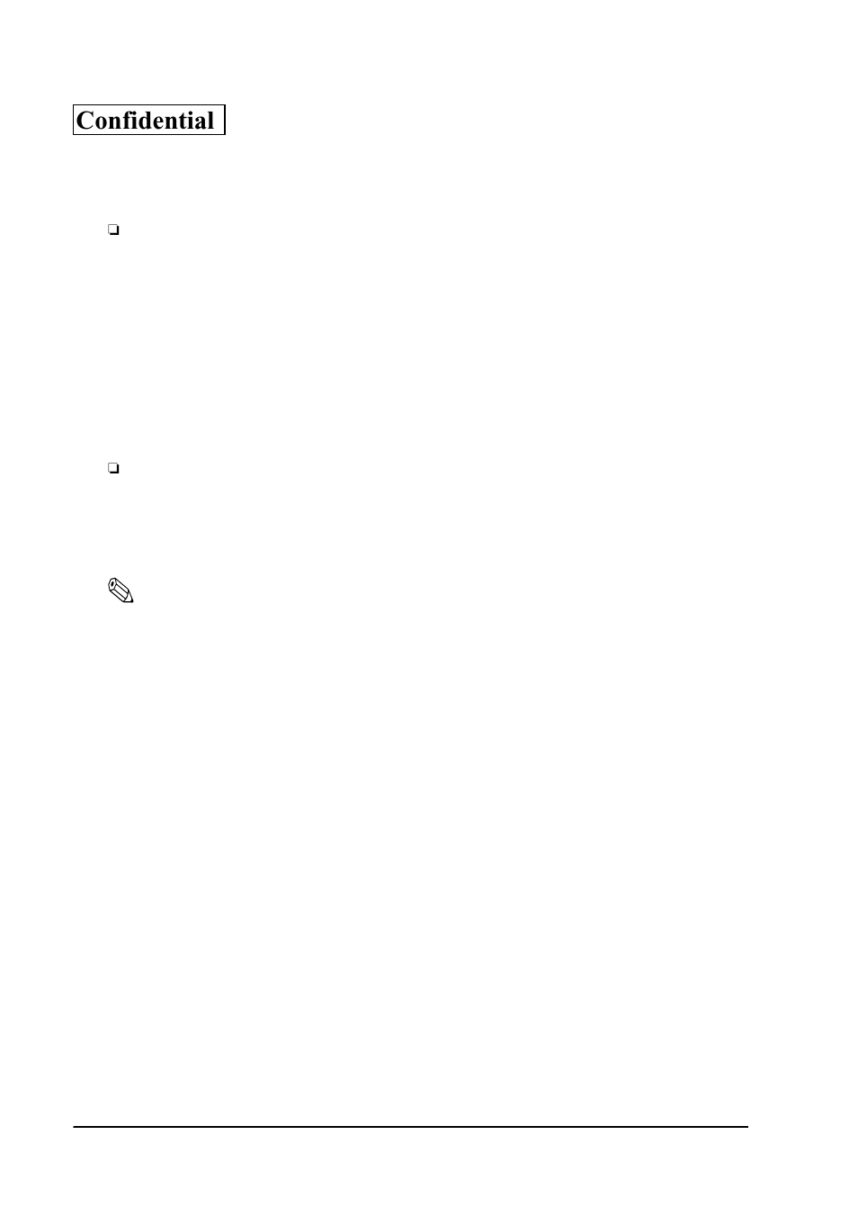 Confidential | Epson SR-600 User Manual | Page 40 / 192