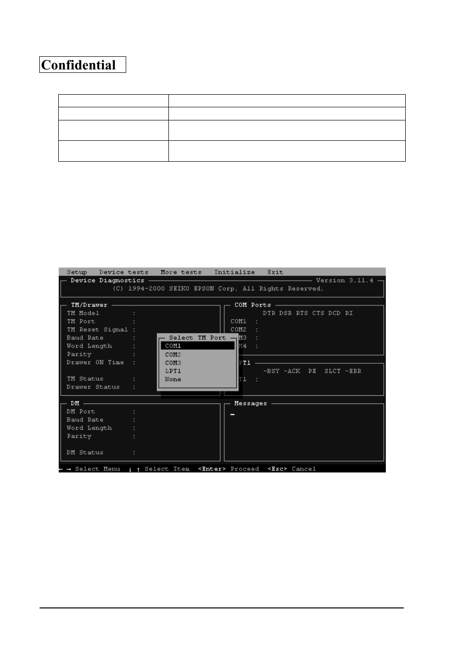 Basic operation, Confidential | Epson SR-600 User Manual | Page 60 / 192