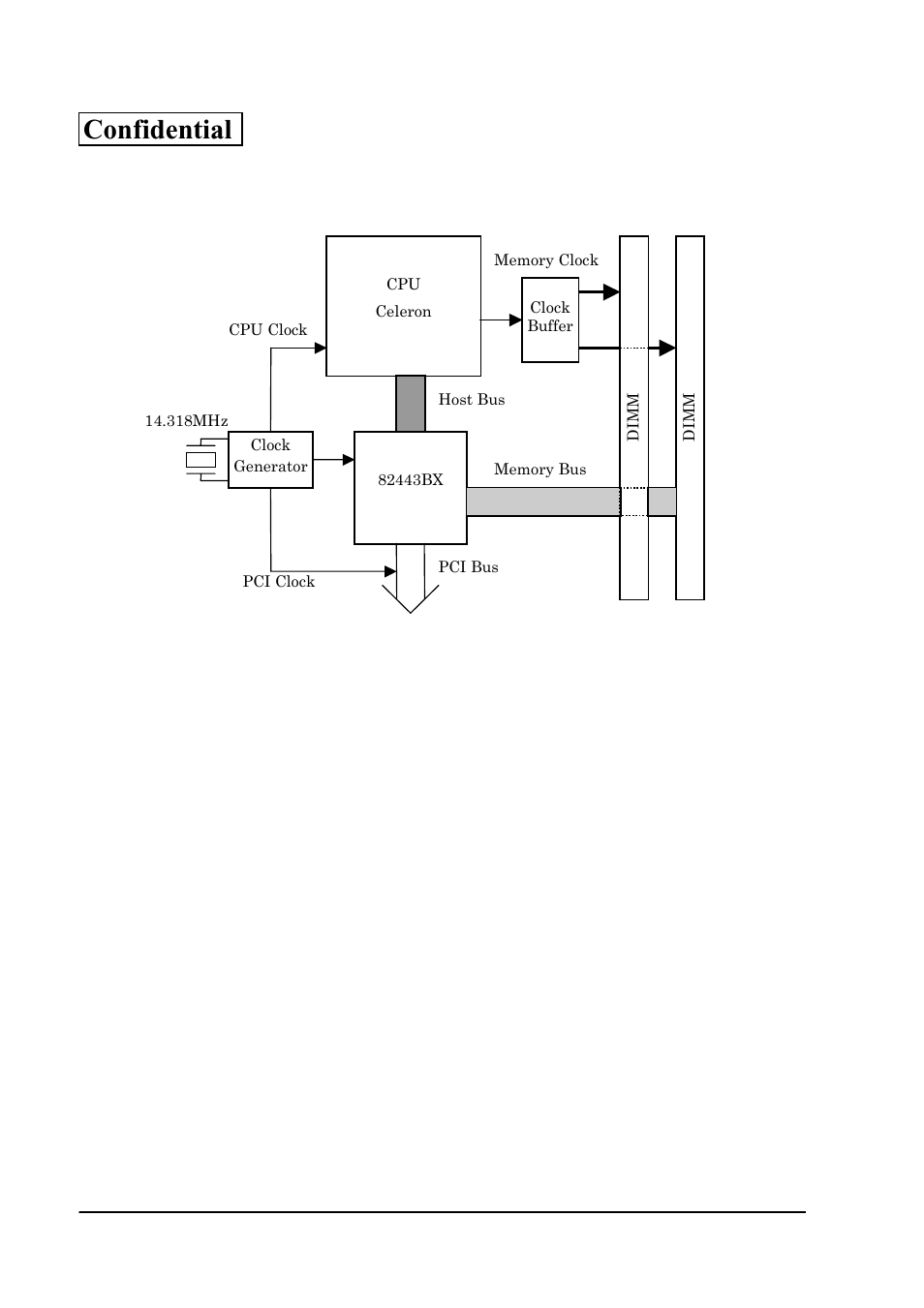 Peripheral cpu and memory circuits, Confidential | Epson SR-600 User Manual | Page 90 / 192