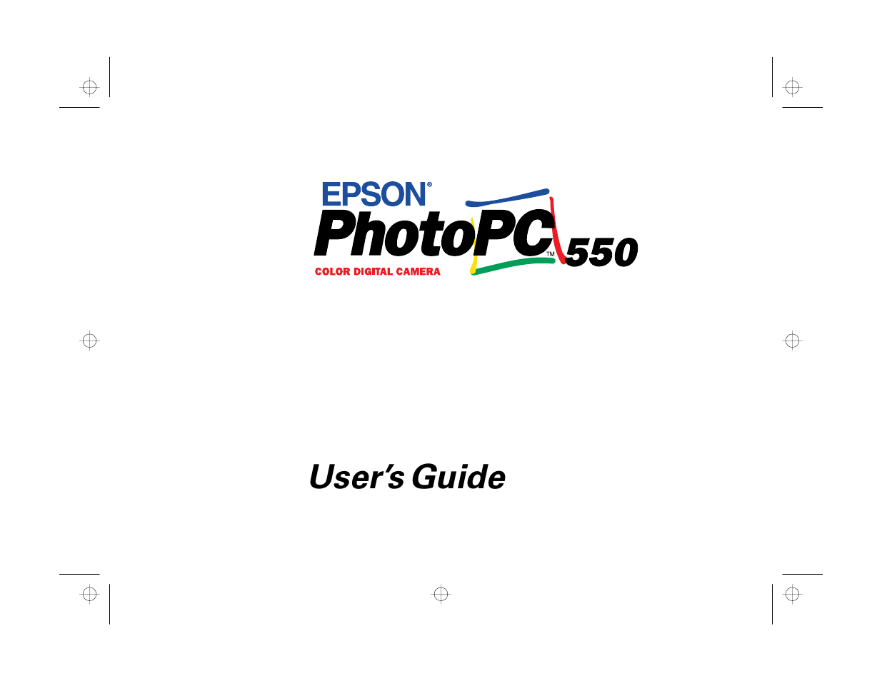 Epson PhotoPC 550 User Manual | 107 pages