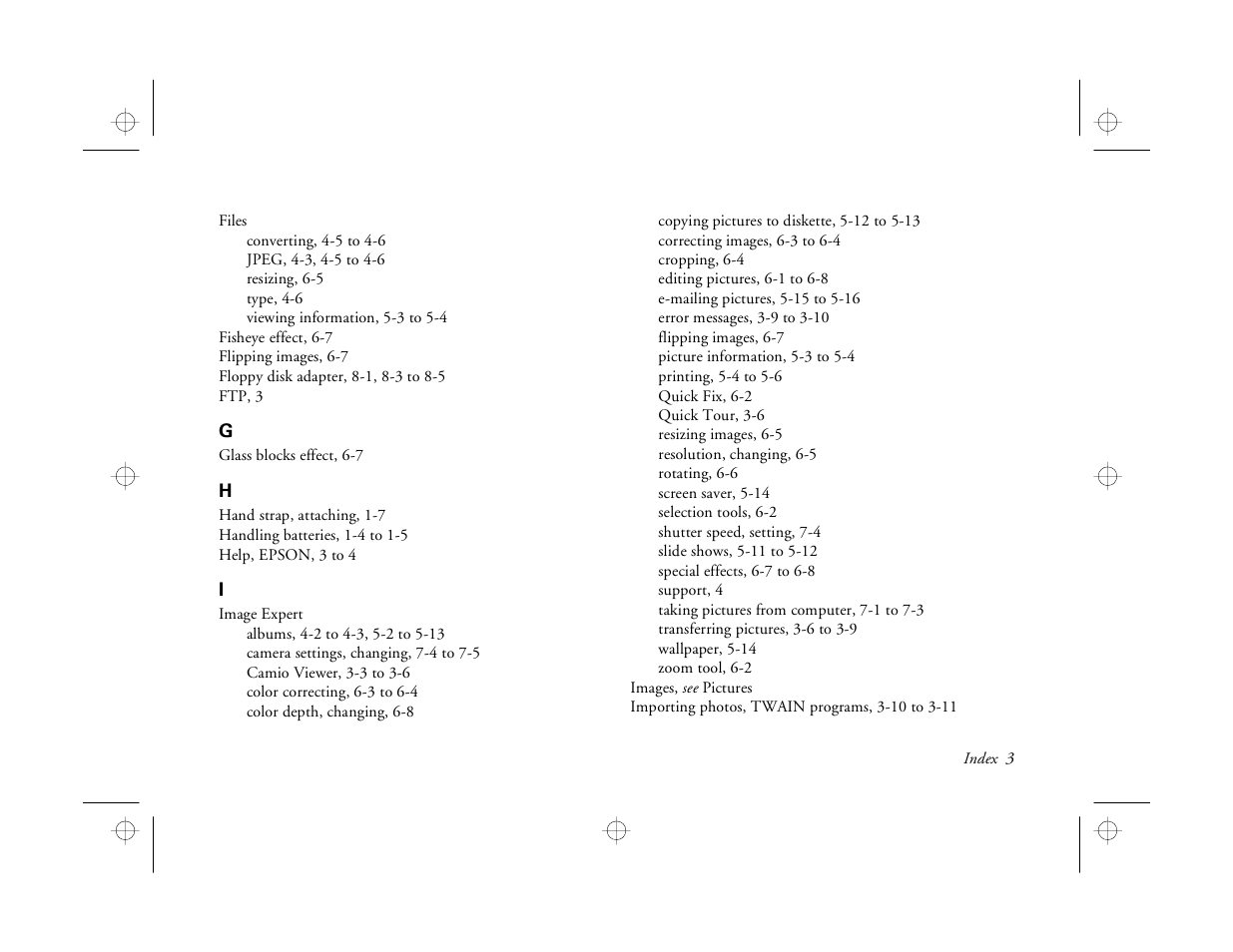 Epson PhotoPC 550 User Manual | Page 101 / 107