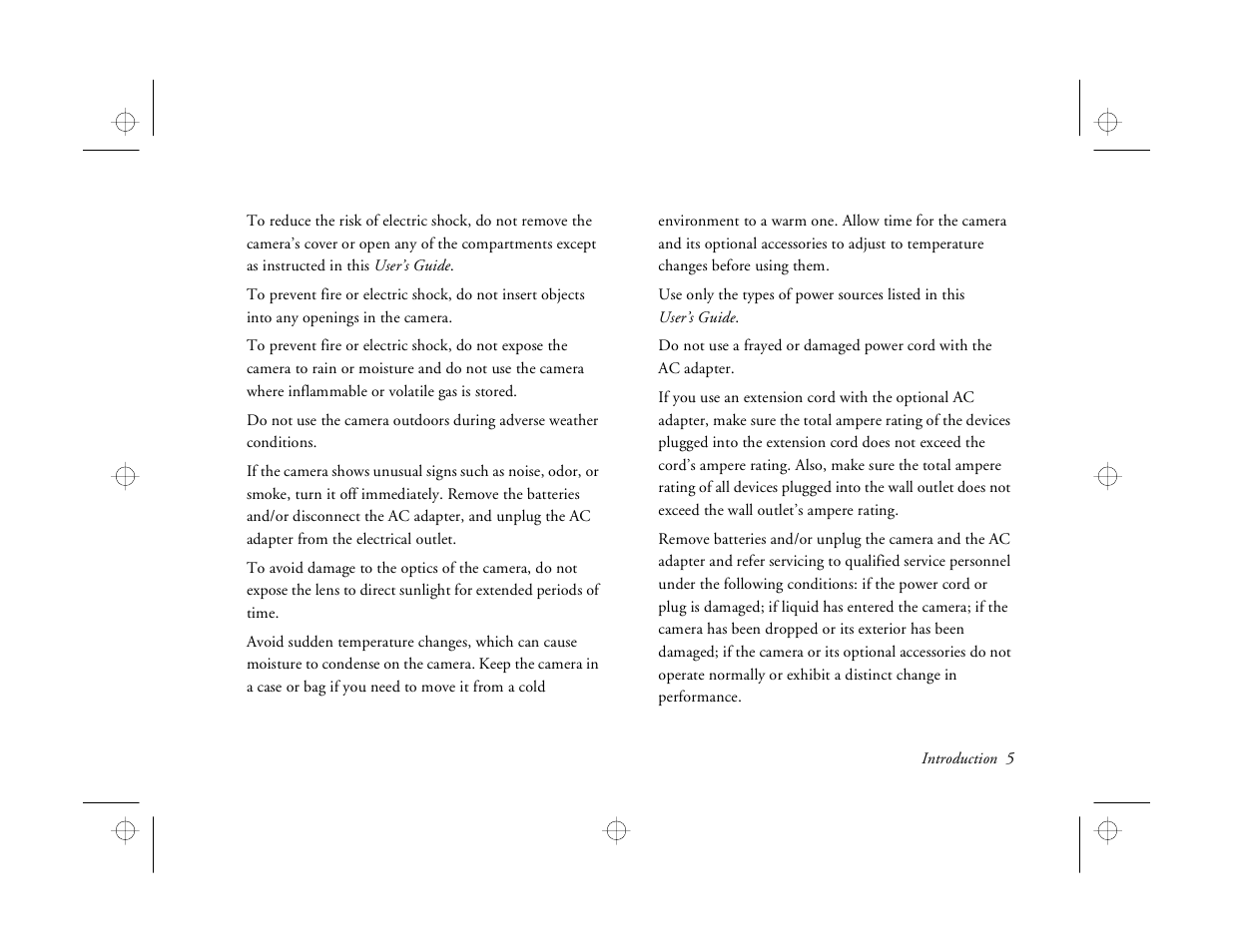 Epson PhotoPC 550 User Manual | Page 11 / 107