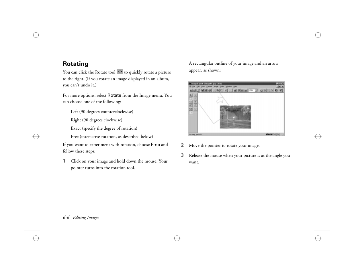 Rotating | Epson PhotoPC 550 User Manual | Page 72 / 107