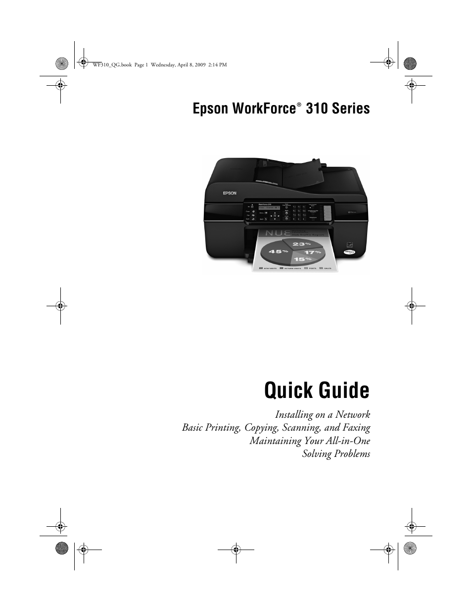 Epson WorkForce C362B User Manual | 64 pages