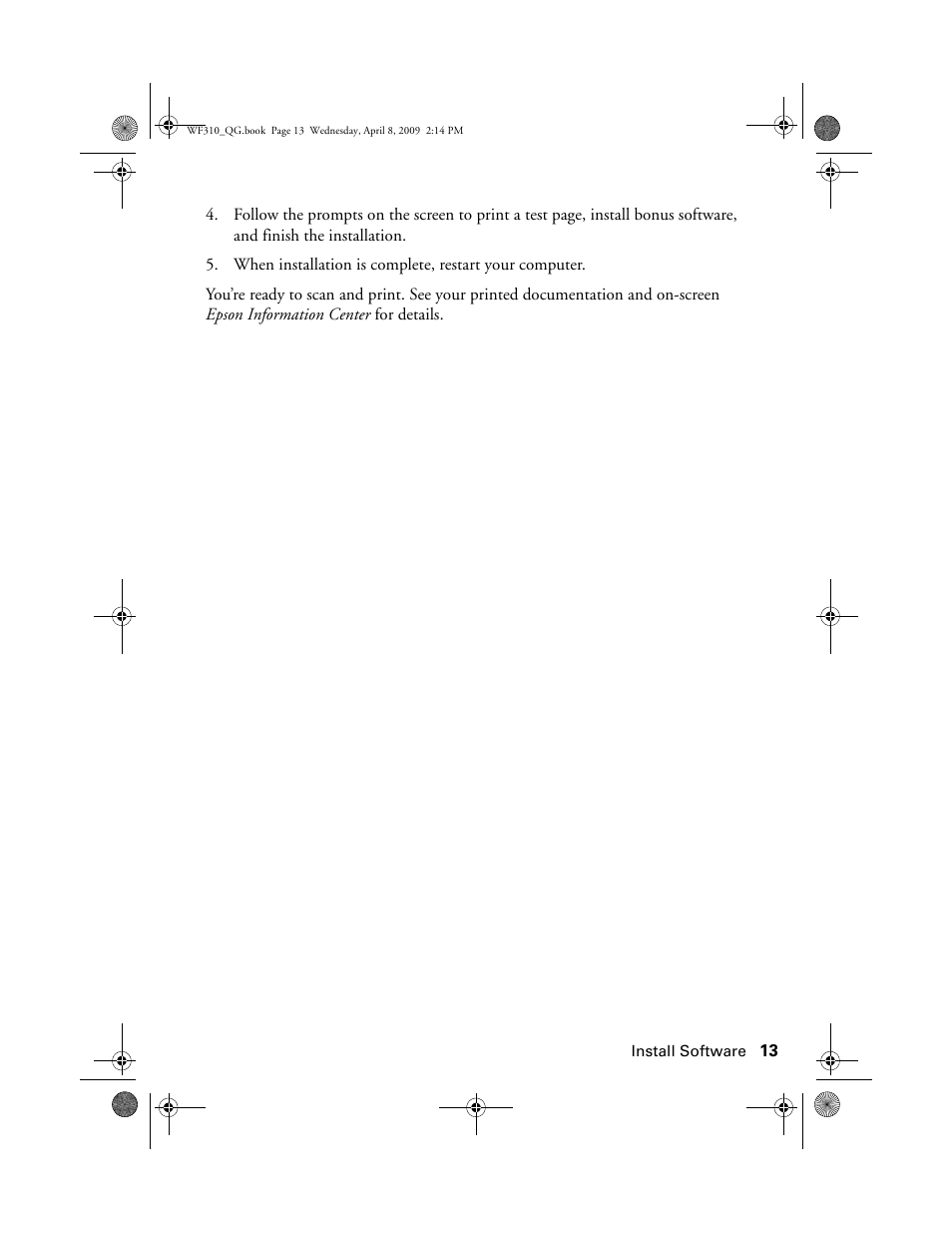 Epson WorkForce C362B User Manual | Page 13 / 64