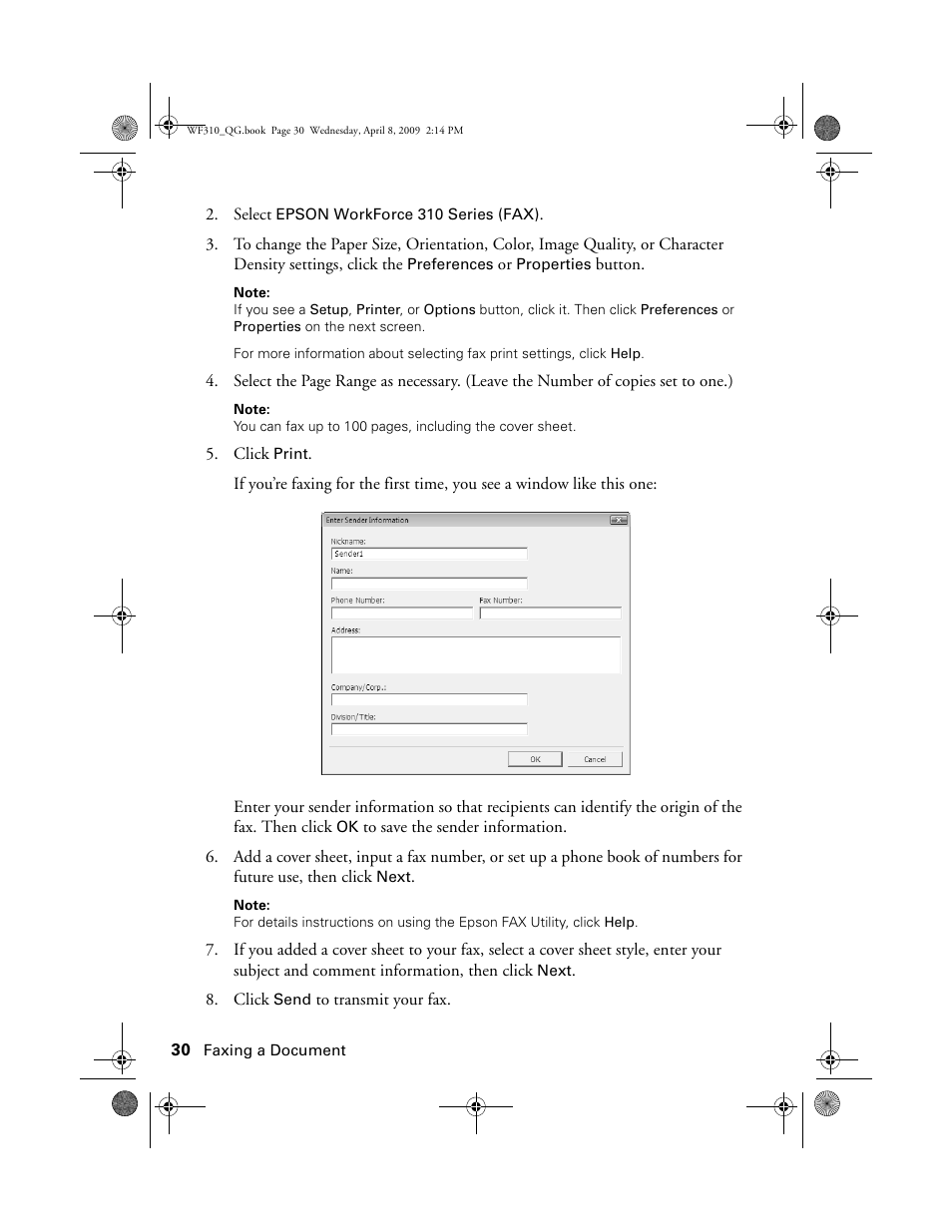 Epson WorkForce C362B User Manual | Page 30 / 64