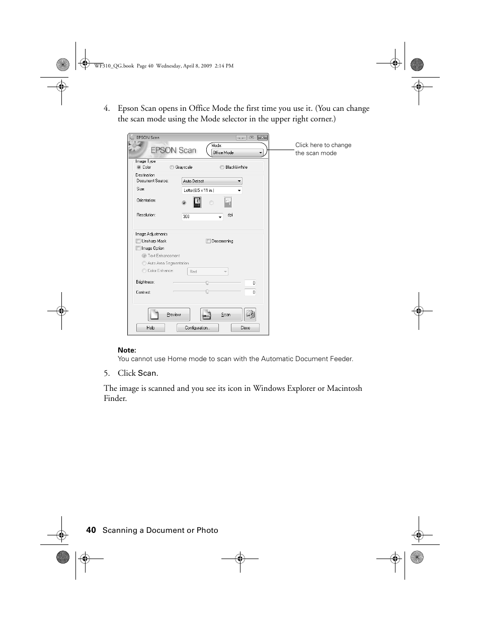 Epson WorkForce C362B User Manual | Page 40 / 64