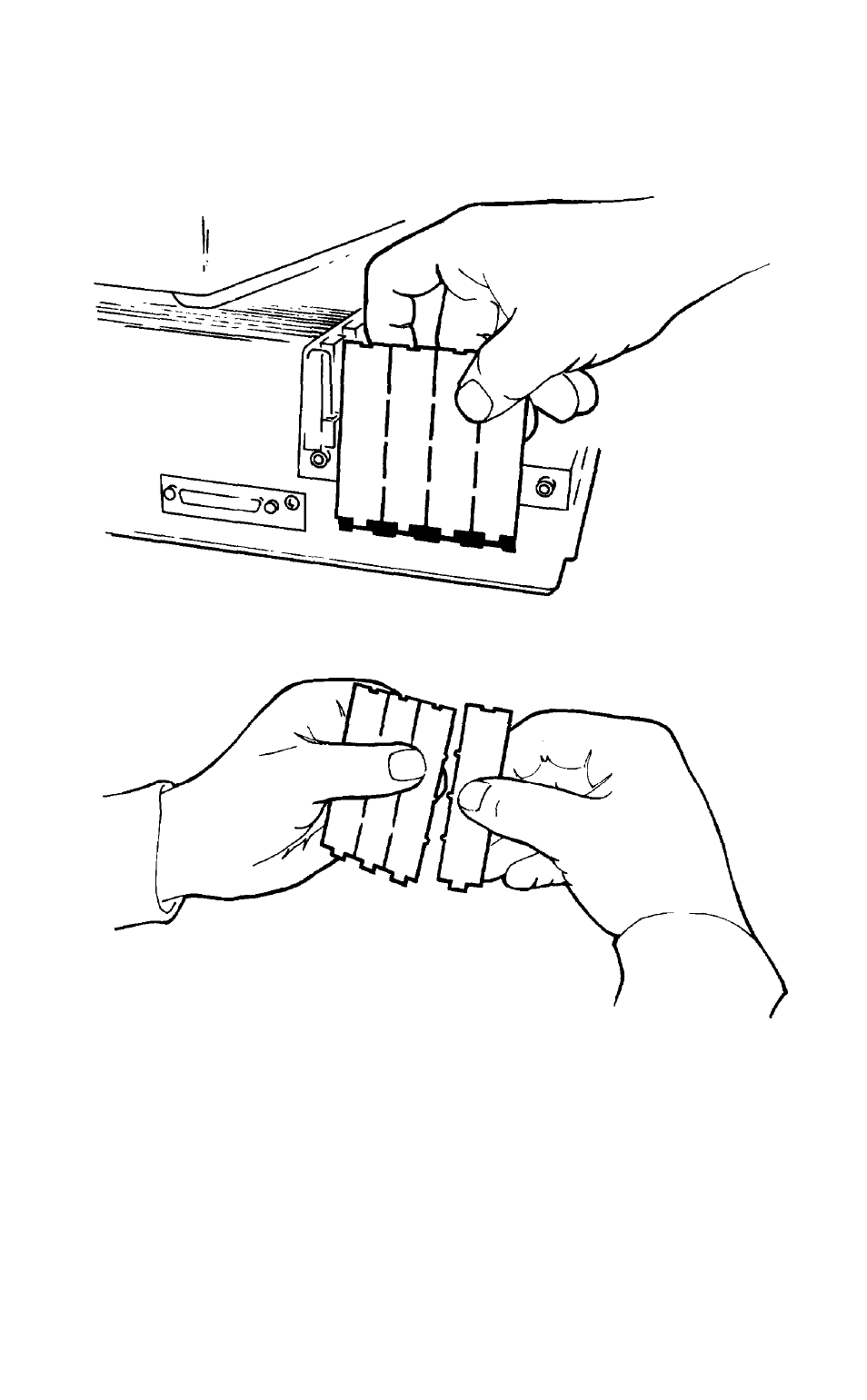 Replacing the cover | Epson QX-10 User Manual | Page 35 / 45