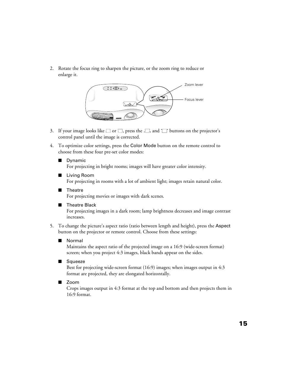 Epson 10+ User Manual | Page 15 / 44