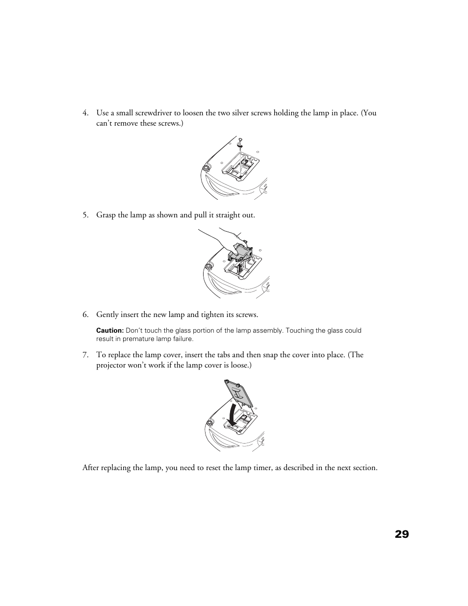 Epson 10+ User Manual | Page 29 / 44