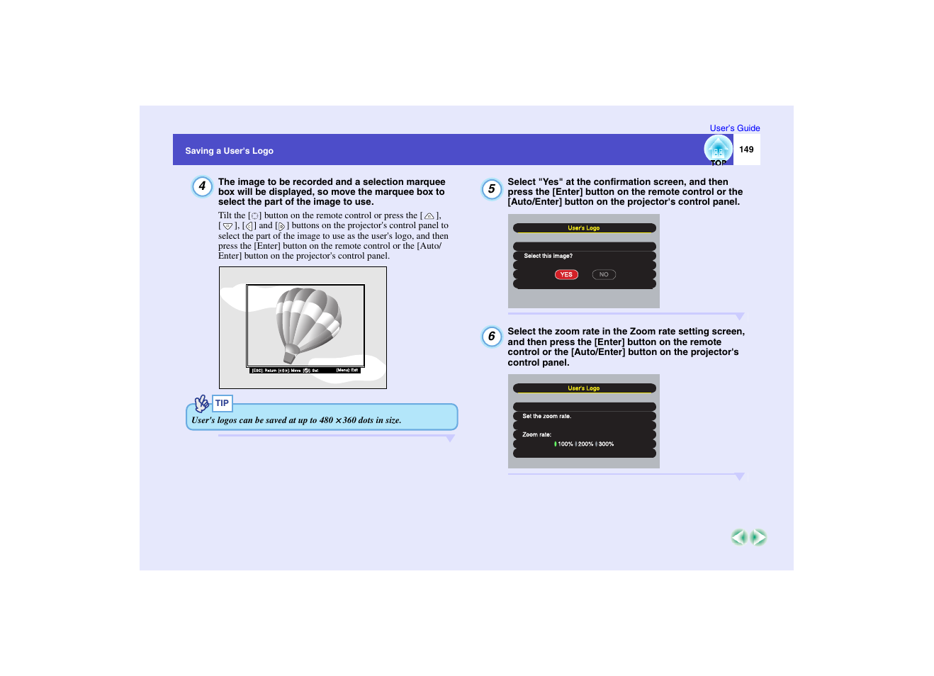 Epson EMP-7950 User Manual | Page 150 / 165