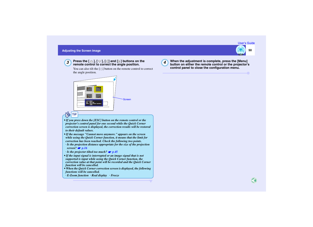 Epson EMP-7950 User Manual | Page 51 / 165