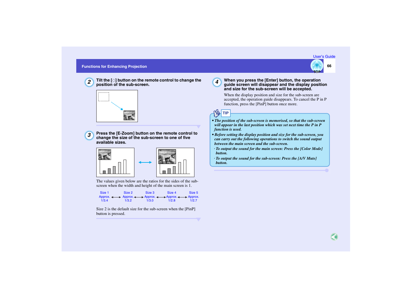 Epson EMP-7950 User Manual | Page 67 / 165