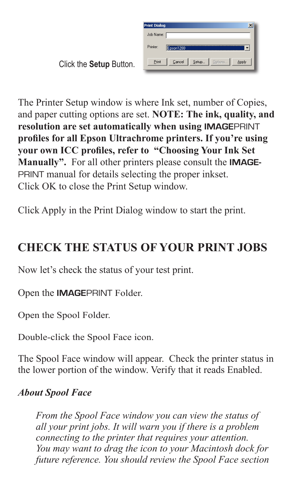 Check the status of your print jobs | Epson 2000/XP User Manual | Page 9 / 11