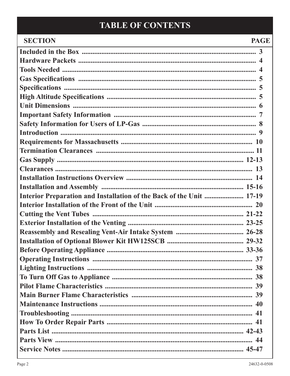 Epson HWDV080DV(N User Manual | Page 2 / 48