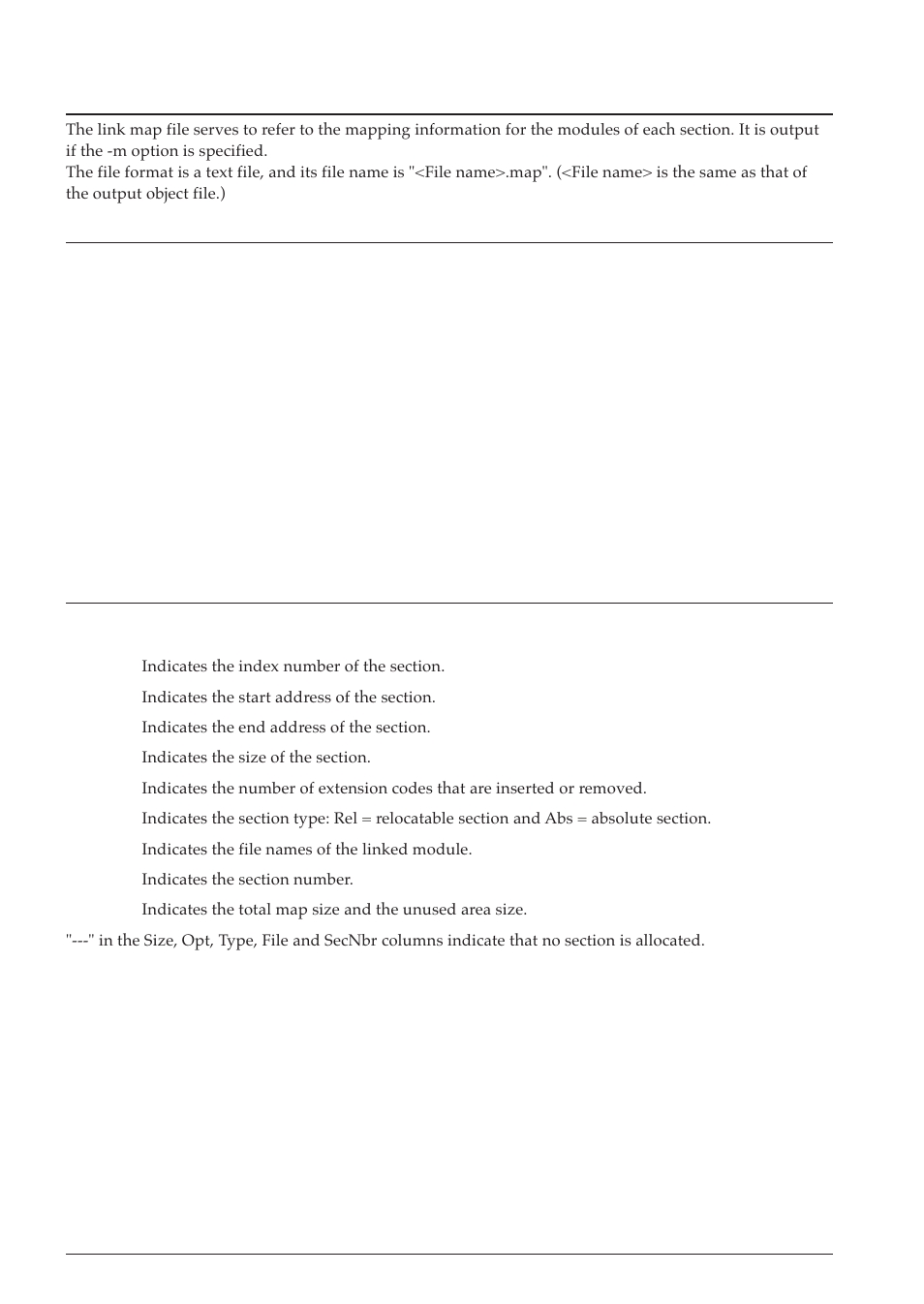 6 link map file, 11 branch optimization function | Epson S5U1C63000A User Manual | Page 110 / 346
