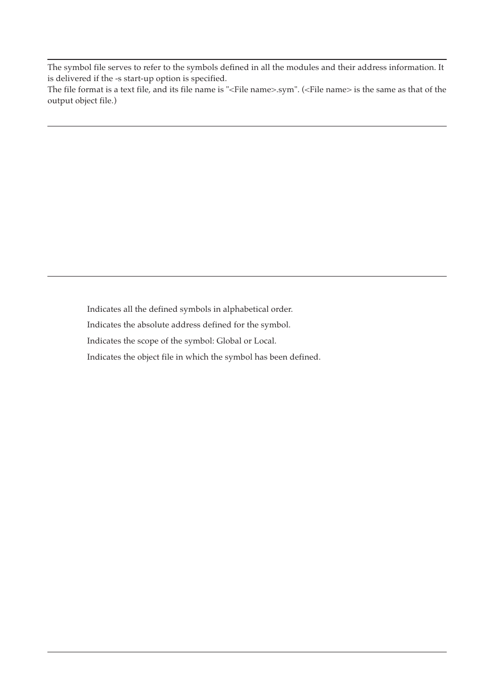 7 symbol file, 12 error/warning messages | Epson S5U1C63000A User Manual | Page 111 / 346